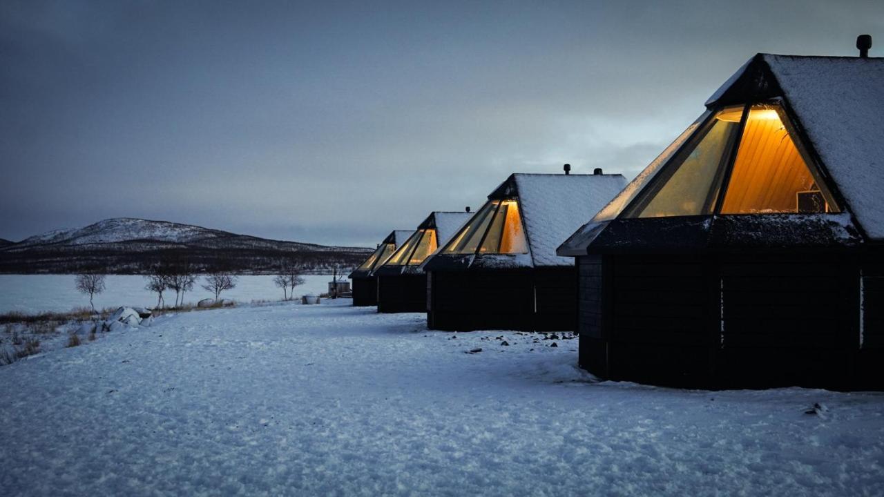 Arctic Land Adventure Glass Igloos Kilpisjärvi Exteriör bild